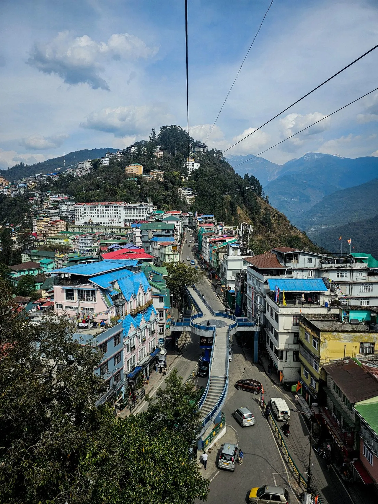 Gangtok Sikkim mountain town